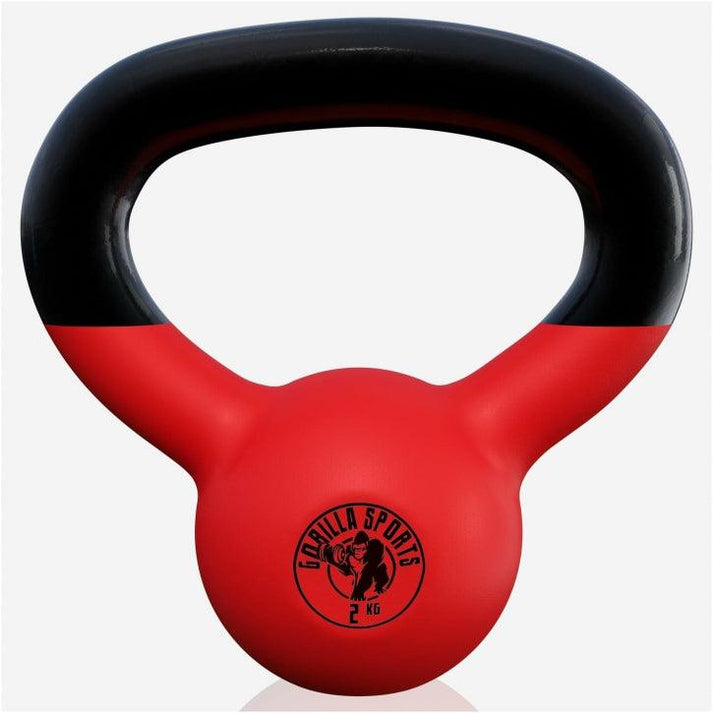 Kettlebell 2 kg Rubber Coating
