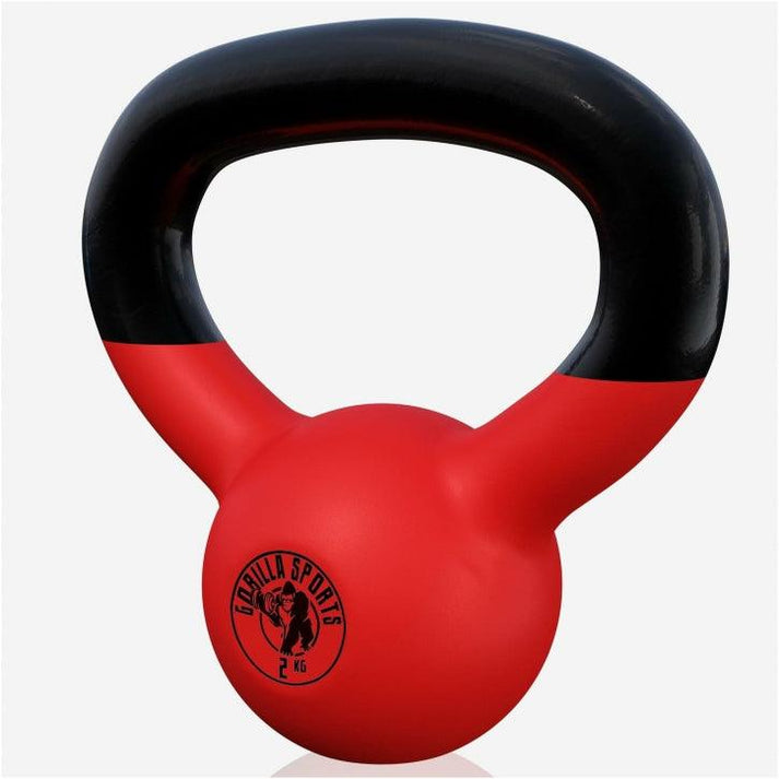 Kettlebell 2 kg Rubber Coating