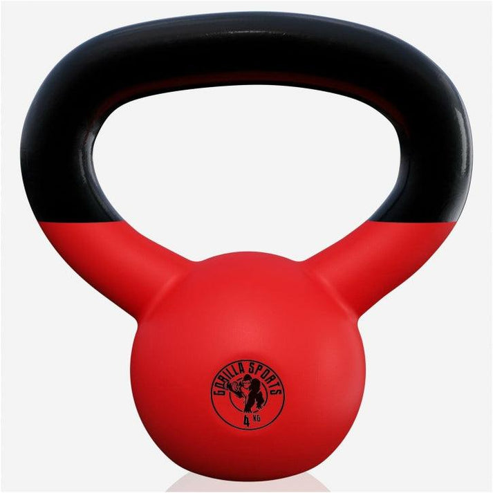Kettlebell 4 kg Rubber Coating