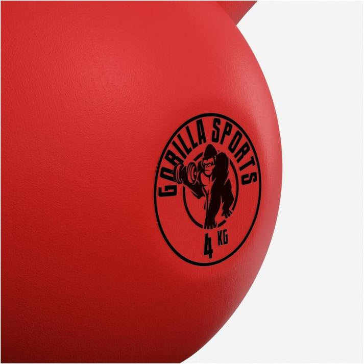 Kettlebell 4 kg Rubber Coating