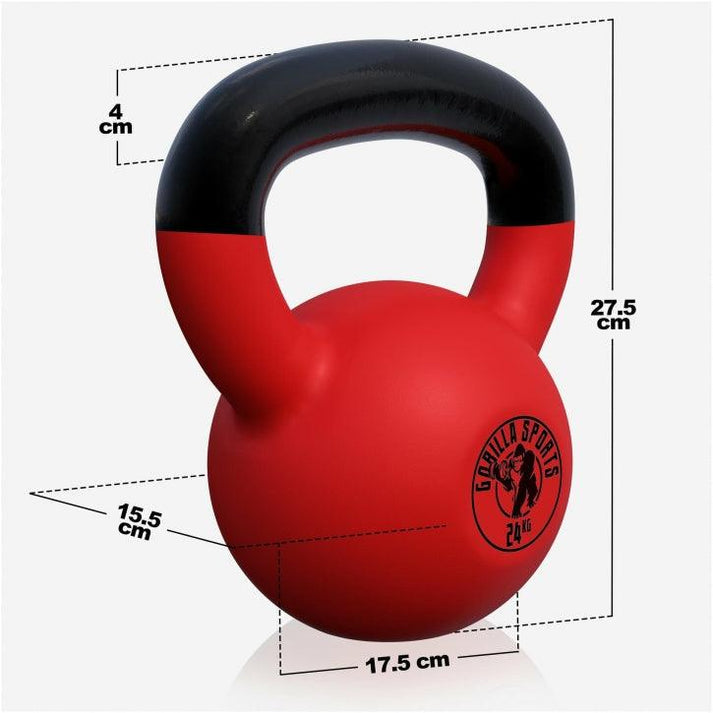 Kettlebell 24 kg Rubber Coating