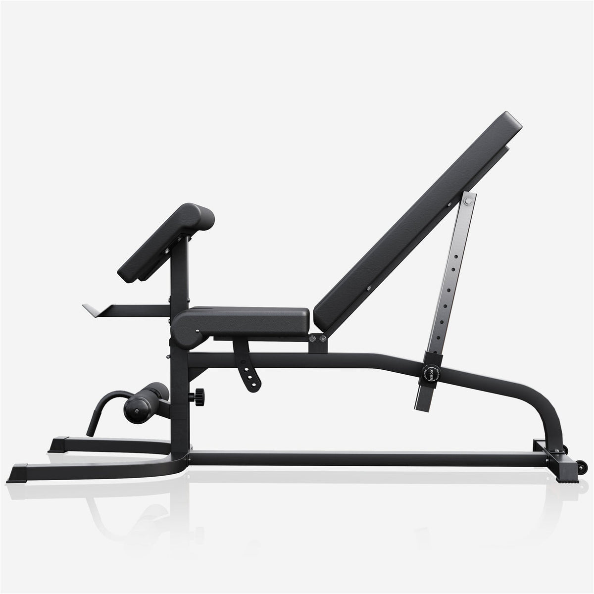 Professionele fitnessbank met curlfuncties