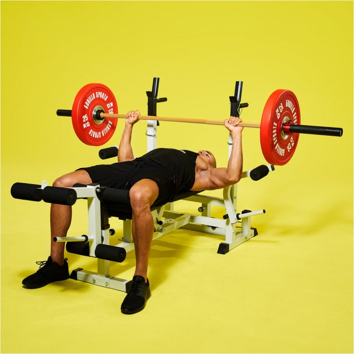 Gorilla Sports Olympische halterstang 220 cm - 50/51 mm Goud