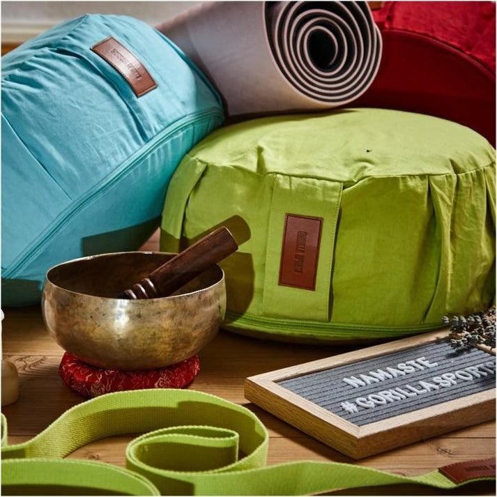 Yoga strap 260 x 3.8 cm Green