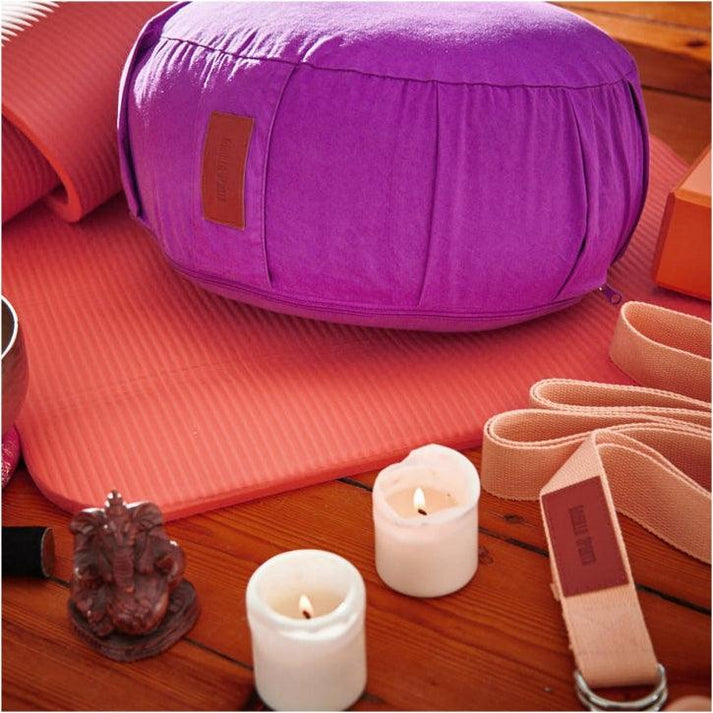 Yoga riem 260 x 3,8 cm Roze