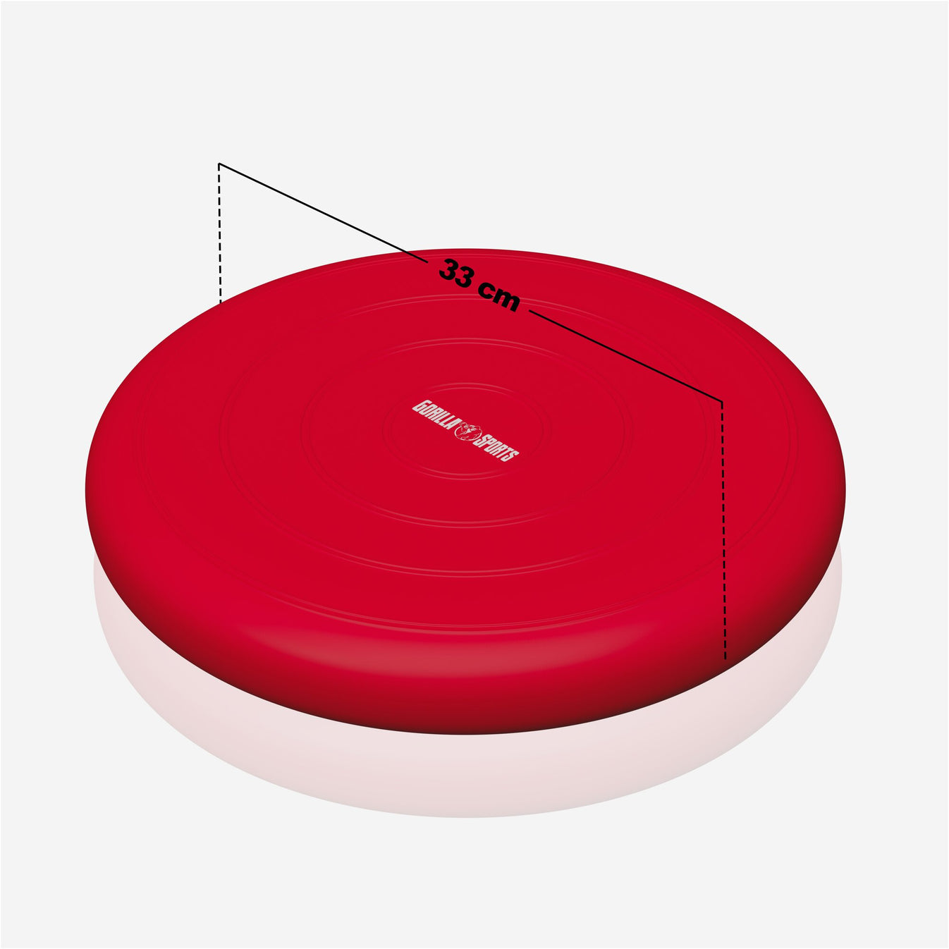 Balanskussen incl. pomp Rood