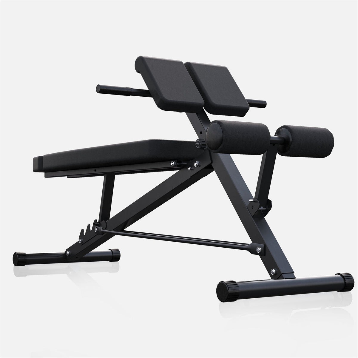 Halterbank met hyperextensie