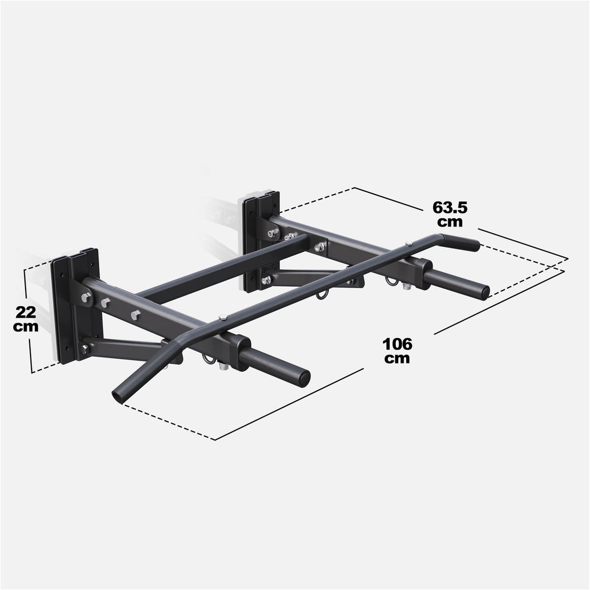 4-in-1 foldable pull-up bar