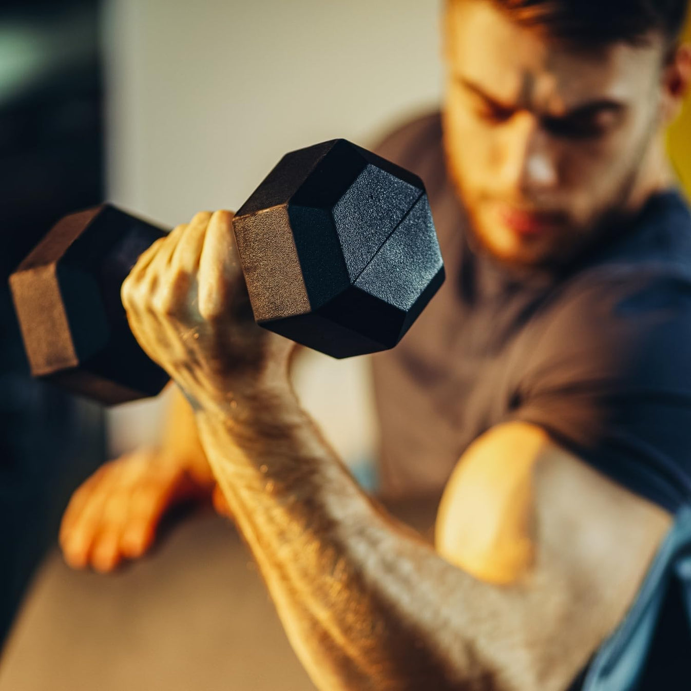 MOVIT hexagon dumbbell 2 x 10 kg