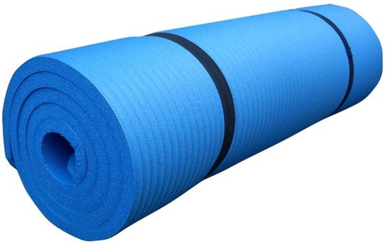 ScSPORTS Yogamat 190 x 80 x 1,5 cm - Licht blauw