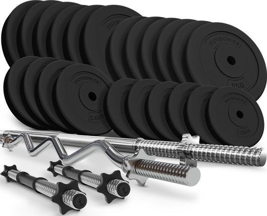 Physionics Halterset 125 kg