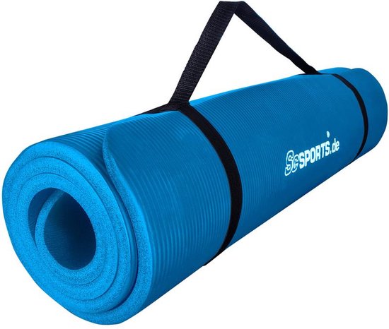 ScSPORTS Yogamat 190 x 80 x 1,5 cm - Licht blauw