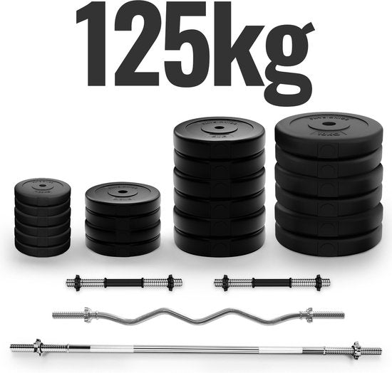 Physionics Halterset 125 kg