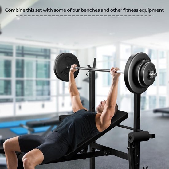 Physionics Halterset 125 kg