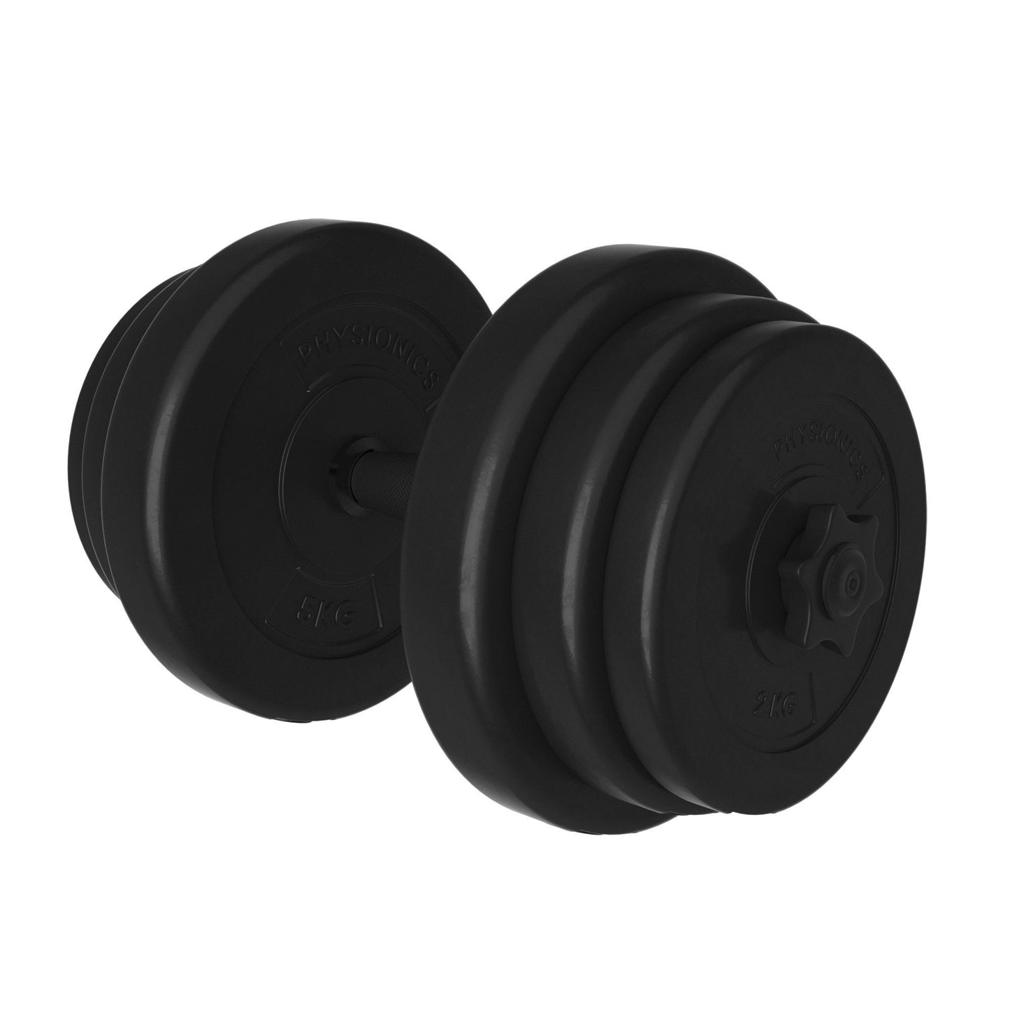 Physionics Dumbell 20 kg Kunststof - 25 mm