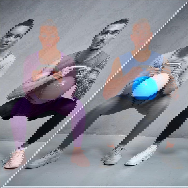 Gorilla Sports Competitie kettlebell 12 kg Staal