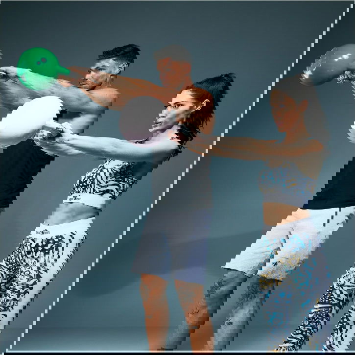 Gorilla Sports Competitie kettlebell 8 kg Staal