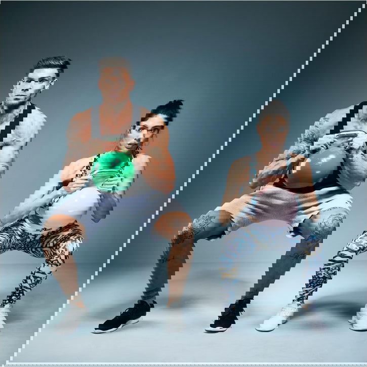 Gorilla Sports Competitie kettlebell 8 kg Staal