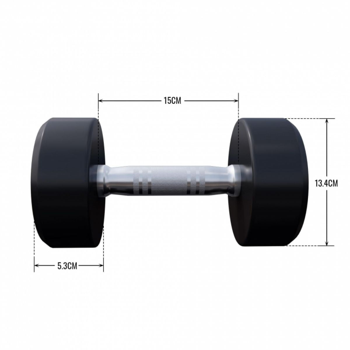 Gorilla Sports Dumbell 7,5 kg