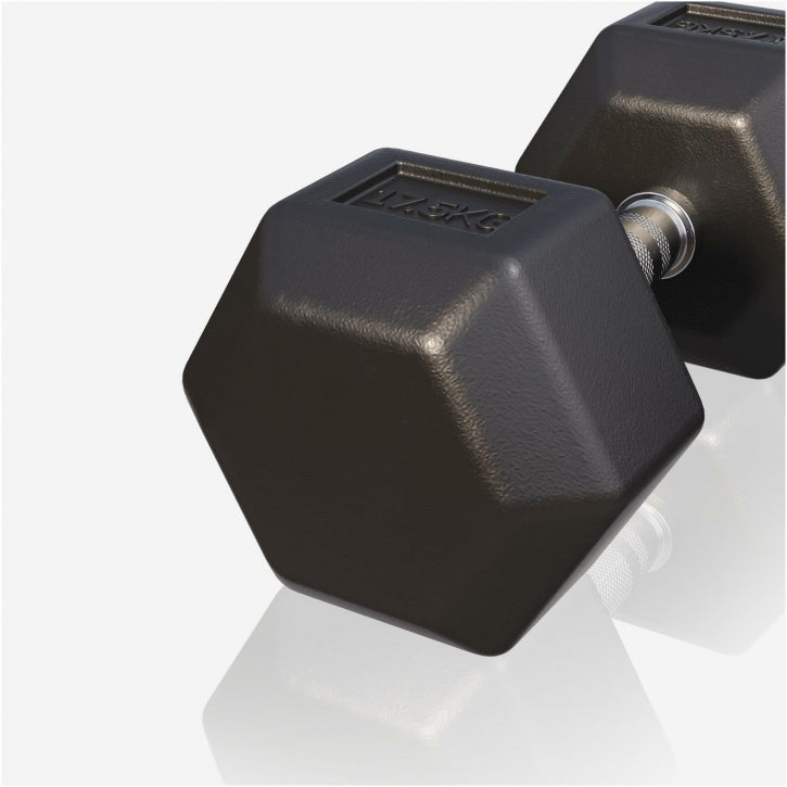 Gorilla Sports Dumbell hexagon 17,5 kg