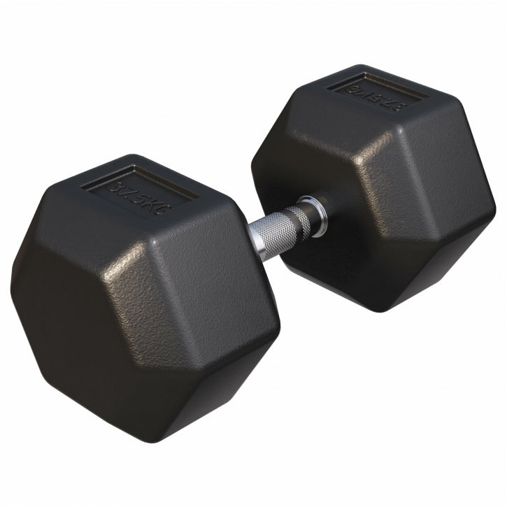 Gorilla Sports Dumbell hexagon 37,5 kg