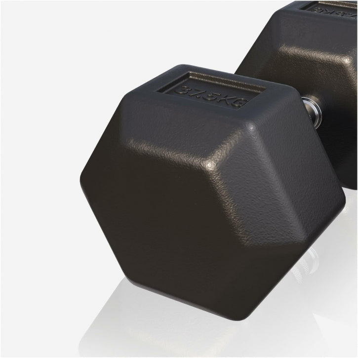 Gorilla Sports Dumbell hexagon 37,5 kg
