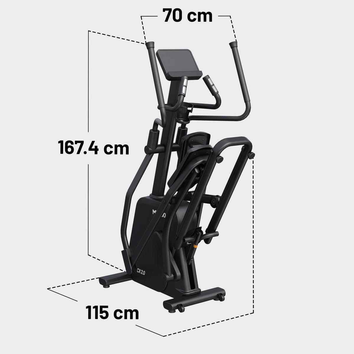 MAXXUS Crosstrainer CX 2.0 opvouwbaar