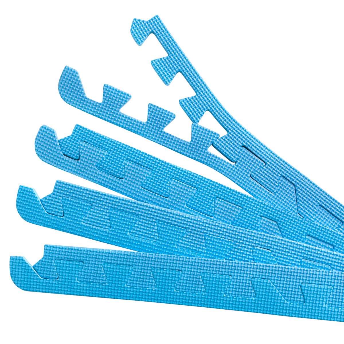 Gorilla Sports 8 Eindstukken voor vloer Beschermingsmatten Grijs