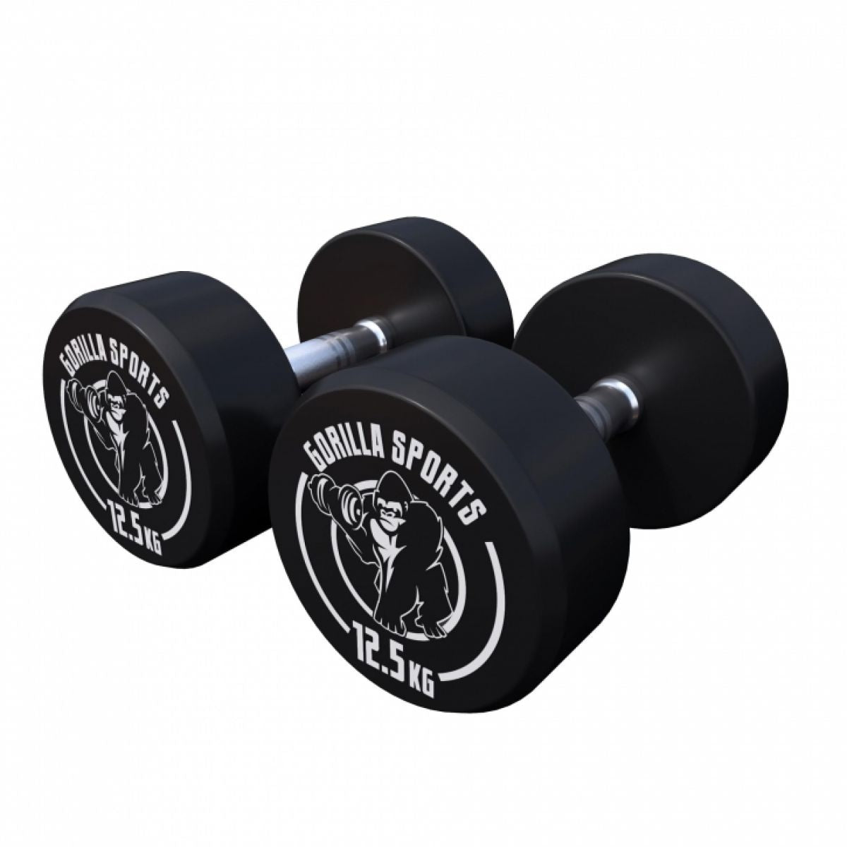 Gorilla Sports Dumbell set 25 kg - 2 x 12,5 kg