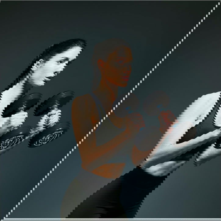 Gorilla Sports Dumbell set 5 kg - 2 x 2,5 kg