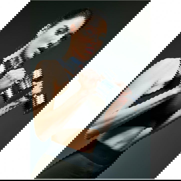 Gorilla Sports Dumbellset 12 kg (2 x 6 kg) Chroom