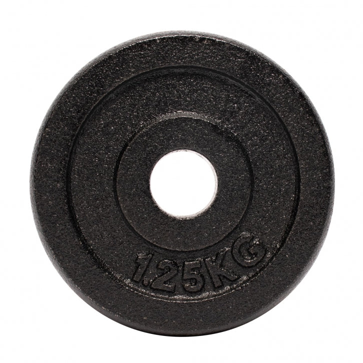 Gorilla Sports Dumbellset 15 kg gietijzer - 25 mm