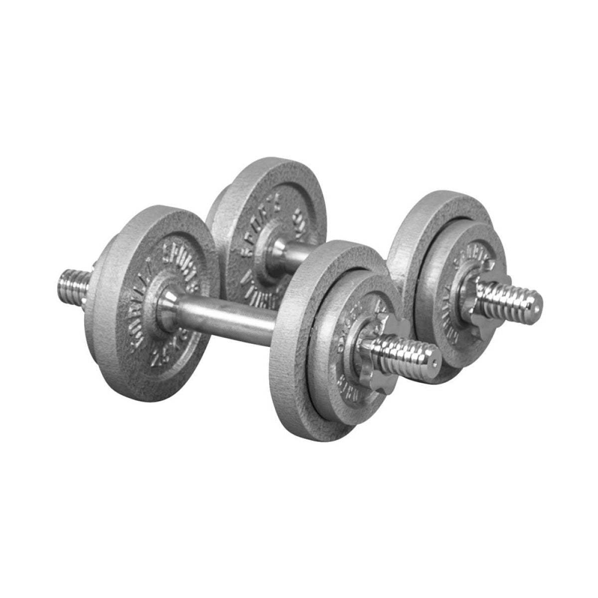 Gorilla Sports Dumbellset 20 kg Gietijzer - 30 mm