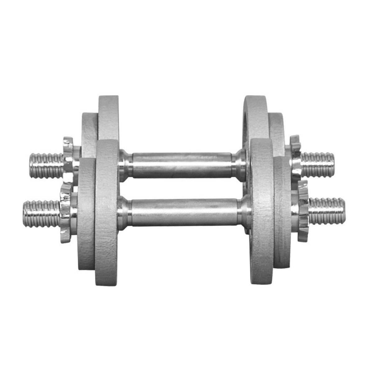 Gorilla Sports Dumbellset 20 kg Gietijzer - 30 mm
