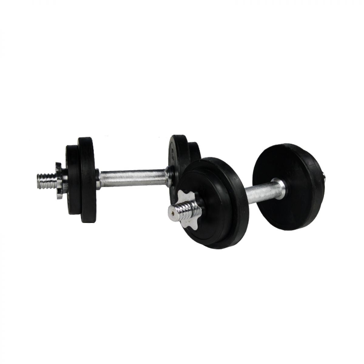 Gorilla Sports Dumbellset 20 kg Rubber