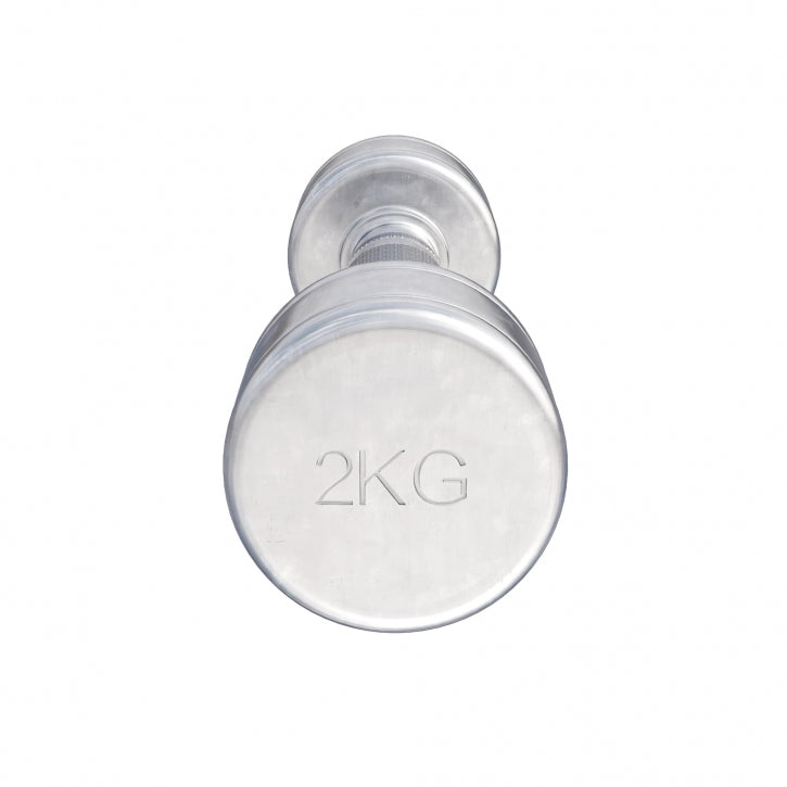 Gorilla Sports Dumbellset 4 kg (2 x 2 kg) Chroom