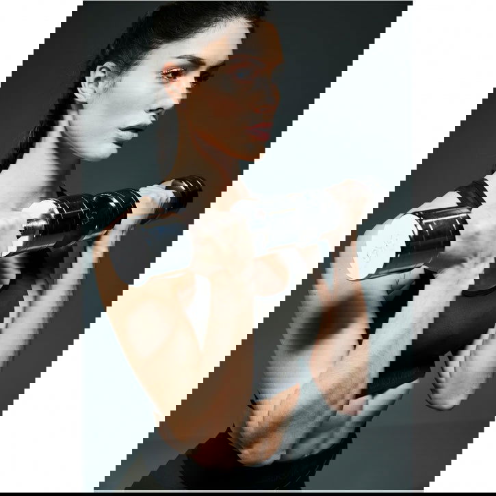 Gorilla Sports Dumbellset 4 kg (2 x 2 kg) Chroom