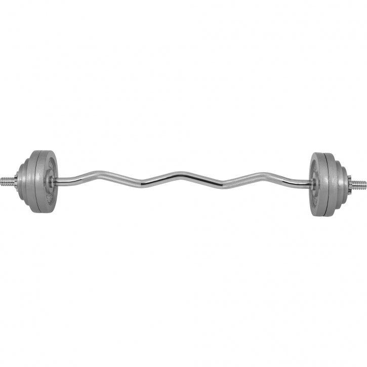 Gorilla Sports EZ-curlset 35 kg Gietijzer - 30 mm