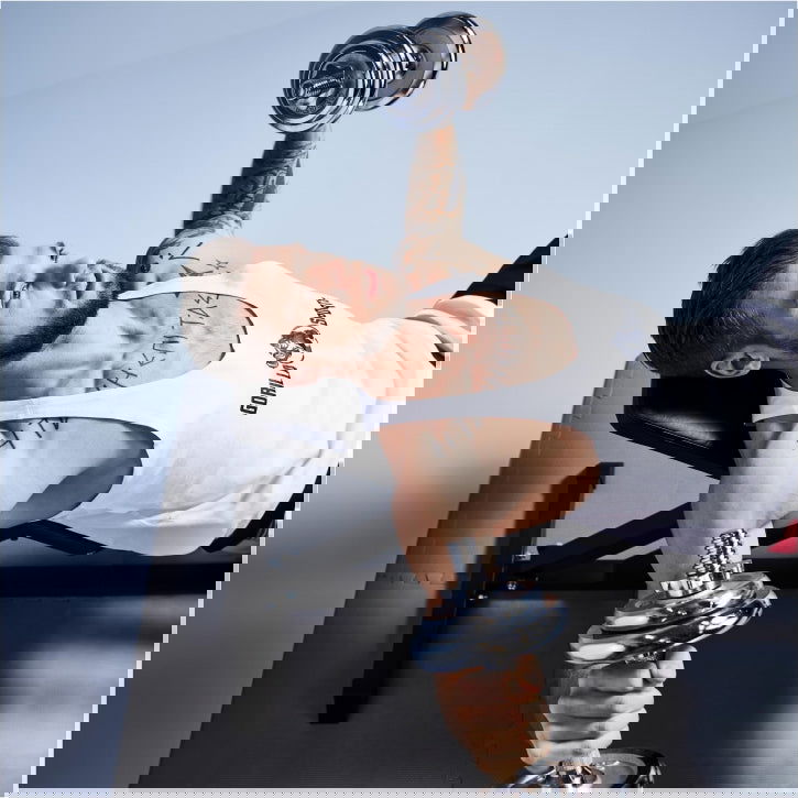 Gorilla Sports EZ-curlset 70 kg Chroom - 30 mm