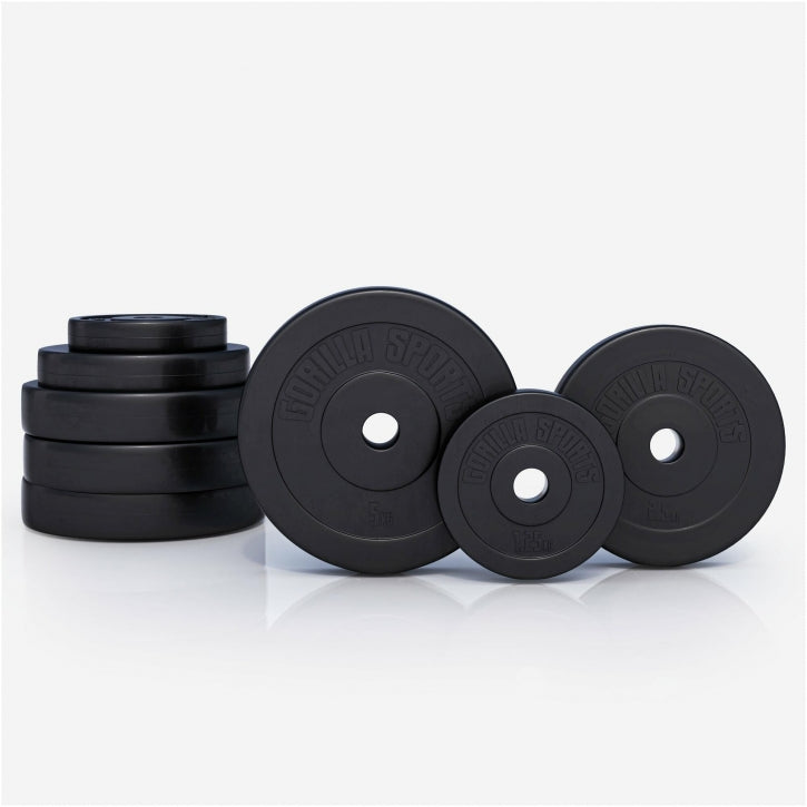 Gorilla Sports EZ Curlset 35 kg