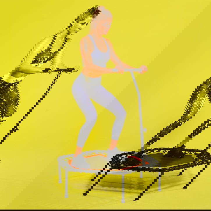 Gorilla Sports Fitness Trampoline Oranje