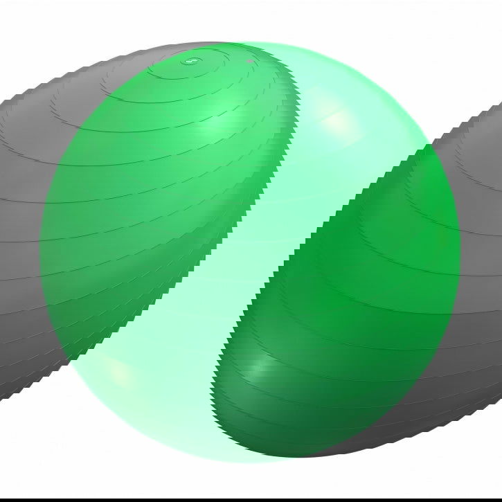 Gorilla Sports Fitnessbal Groen 75 cm incl. pomp
