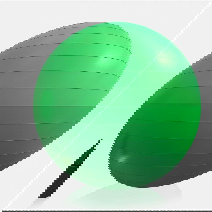 Gorilla Sports Fitnessbal Groen 75 cm incl. pomp