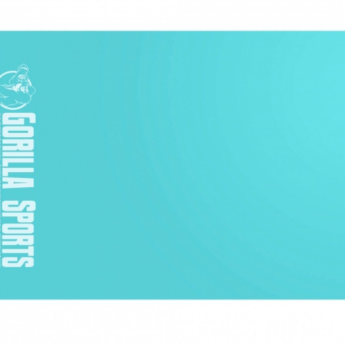Gorilla Sports Fitnessbanden Latex 200 cm | Turquoise