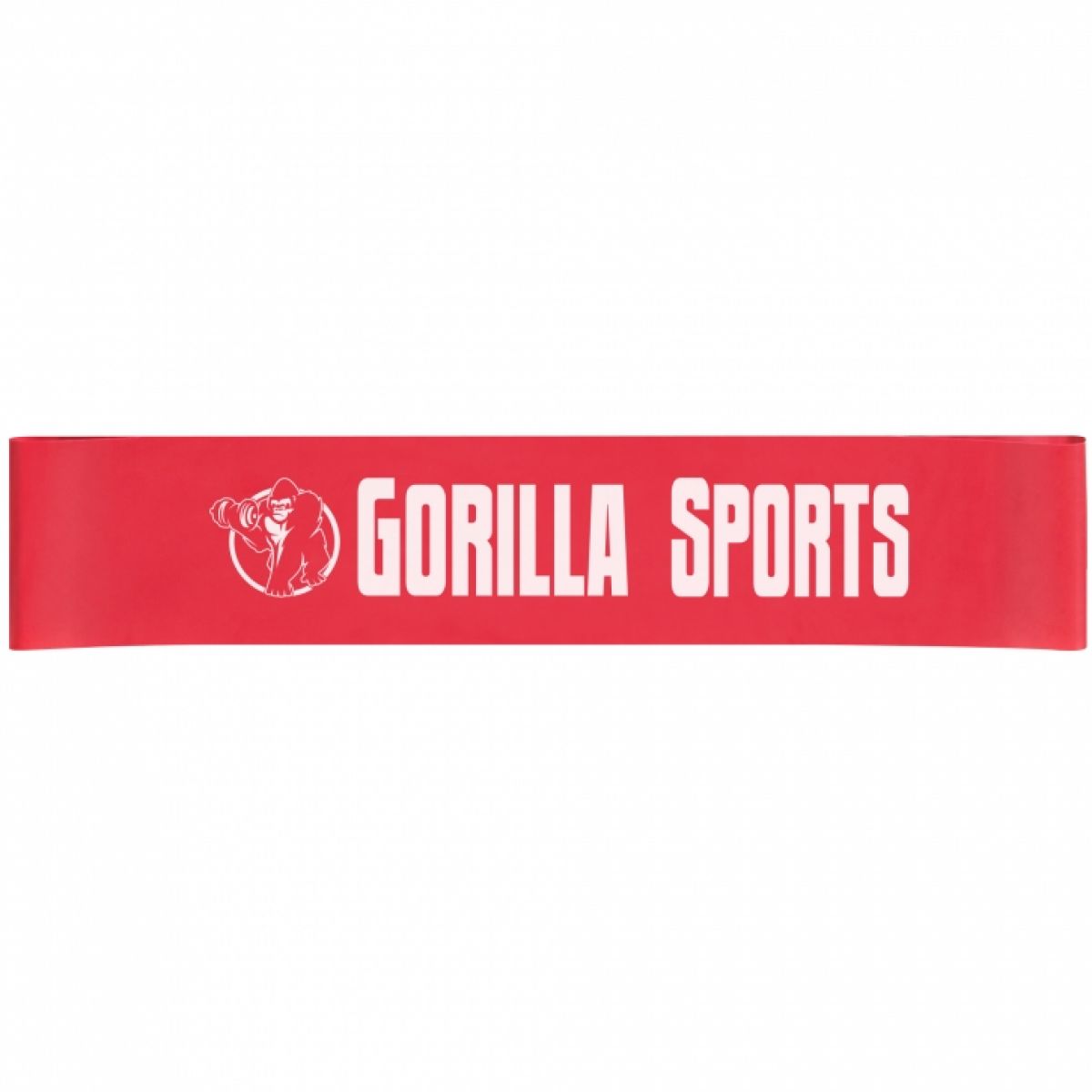 Gorilla Sports Fitnessbanden | Rood 1,0 mm
