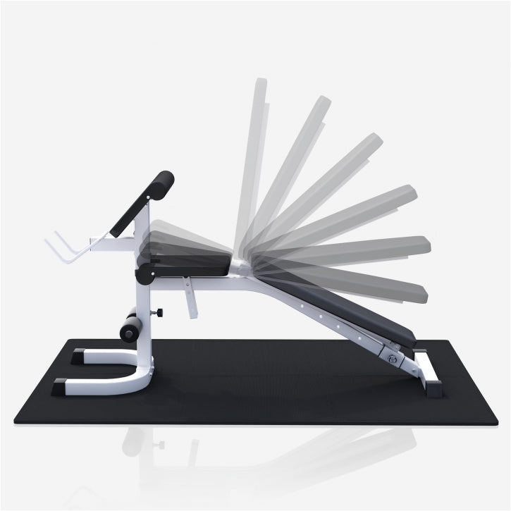 Gorilla Sports Fitnessbank + Halterset (Complete Set)