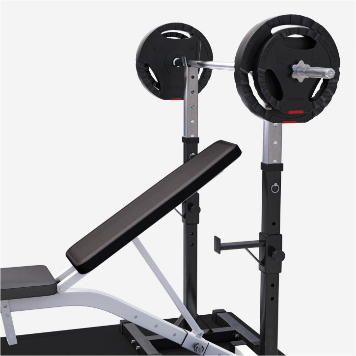 Gorilla Sports Fitnessbank + Halterset (Complete Set)