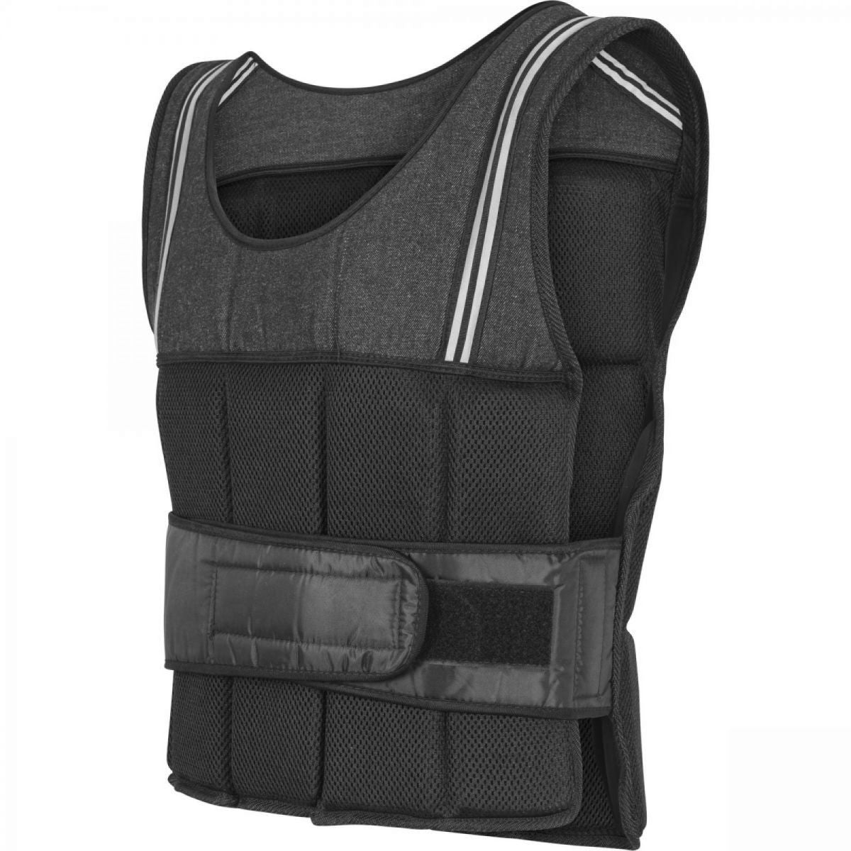 Fitby Gewichtsvest 10 Kg – Verstelbaar Met Uitneembare Gewichten, Voor Krachttraining, Crossfit, Cardio En Hardlopen, Zwart
