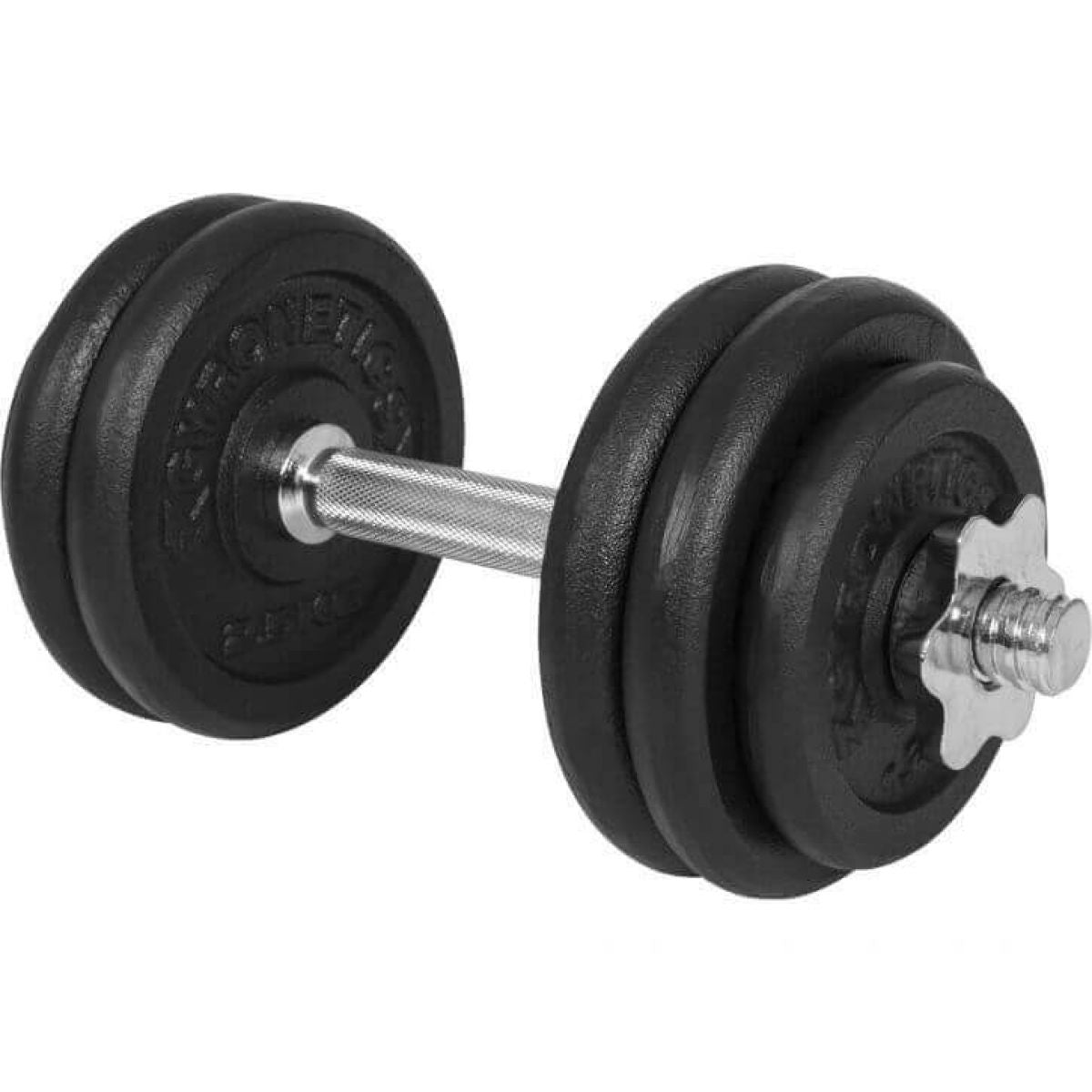 Gorilla Sports Gyronetics Gietijzeren Dumbell 15 kg (25 mm)