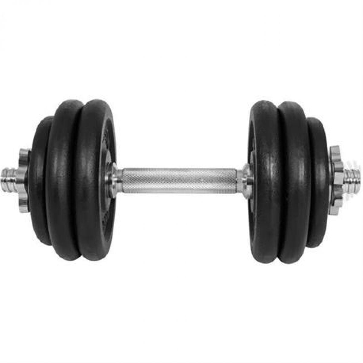 Gorilla Sports Gyronetics Gietijzeren Dumbell 15 kg (25 mm)